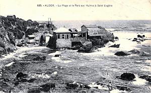 ALGER - SAINT-EUGENE - LA PLAGE ET LE PARC AUX HUITRES